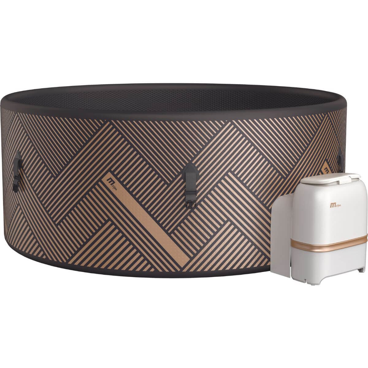 MSPA Frame Series - MONO 2-6 Person Inflatable Hot Tub Spa w/ UVC Sanitizer & Anti-Icing