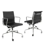Eames Aluminum Group Office Chair | Top Grain Leather