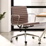 Eames Aluminum Group Office Chair | Top Grain Leather