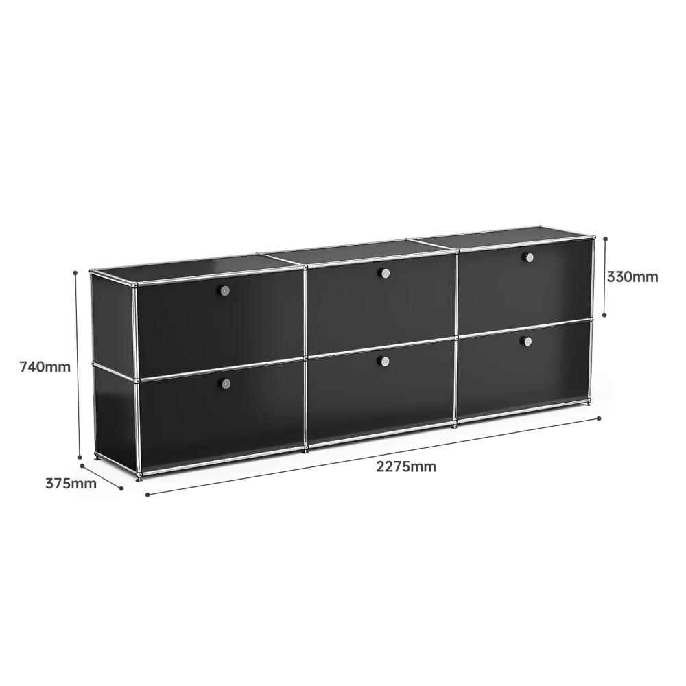 USM Haller Credenza F2 (3x2)