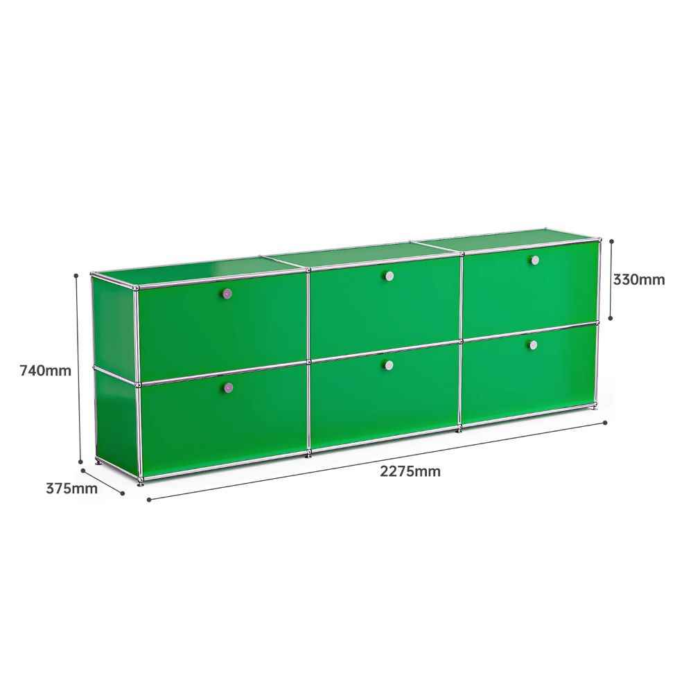 USM Haller Credenza F2 (3x2)