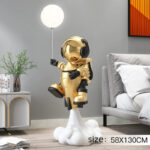Life-Size Rocket Astronaut Balloon Statue
