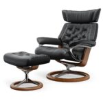 Stressless Chair with Ottoman | Genuine Leather