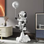 Life-Size Rocket Astronaut Balloon Statue
